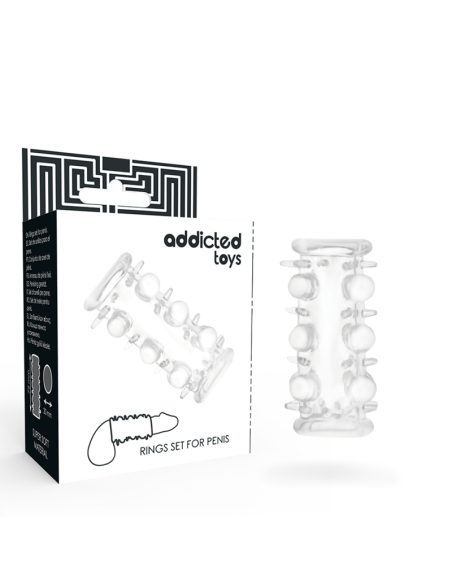 ADDICTED TOYS - PENIS SLEEVE CLEAR