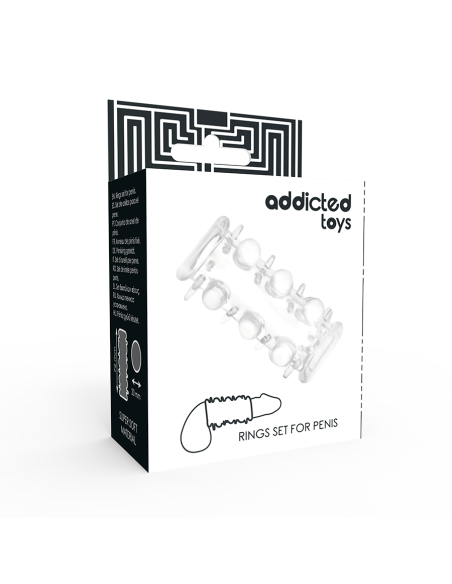 ADDICTED TOYS - PENIS SLEEVE CLEAR