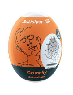 SATISFYER - CRUNCHY MASTURBATOR EGG
