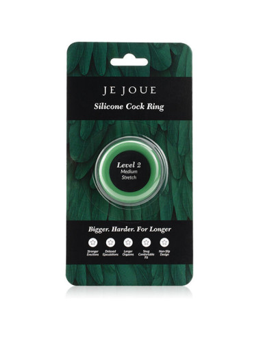 JE JOUE - GREEN SILICONE RING - MEDIUM CHOKE