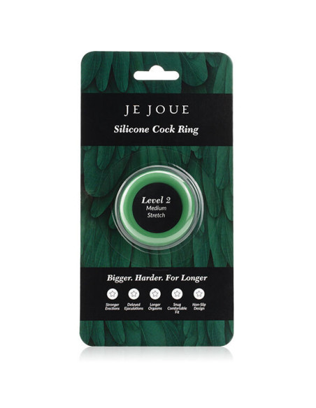 JE JOUE - GREEN SILICONE RING - MEDIUM CHOKE