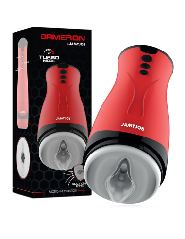 JAMYJOB - DAMERON SIURBIMO IR VIBRAVIMO MASTURBATORIUS