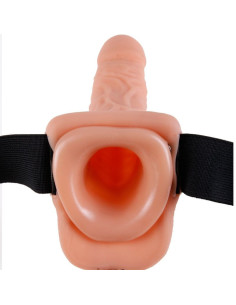 FETISH FANTASY SERIES - REGULIUOJAMI DIRŽAI SU NUOTOLINIO VALDYMO VALDYMU, REALYBIŠKAS VARPAS SU SĖKLĖMIS 23 CM 2