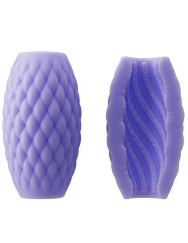 PRETTY LOVE - ATHENA EROS SILICONE MALE MASTURBATOR PURPLE