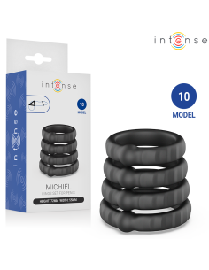 INTENSE - MICHIEL SET OF 4 PENIS RINGS MODEL 10