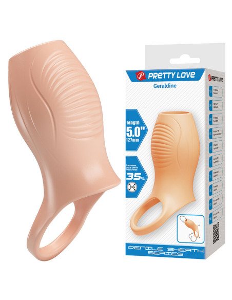 PRETTY LOVE - GERALDINE THICKENING PENIS SHEATH