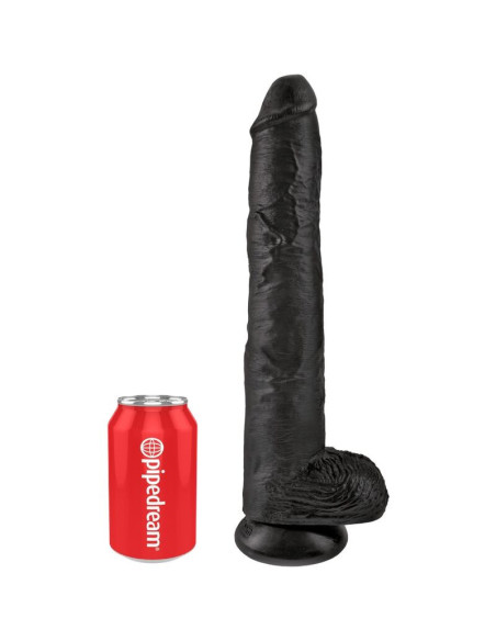 KING COCK - REALISTIC PENIS WITH BALLS 30.5 CM BLACK