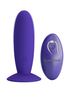 PRETTY LOVE - JAUNIMO ANALINIS VIBRATORIUS SU NUOTOLINIO VALDYMO VALDYMU, VIOLETINIS