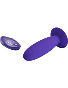 PRETTY LOVE - YOUTH PLUG ANAL VIBRATOR REMOTE CONTROL VIOLET 2