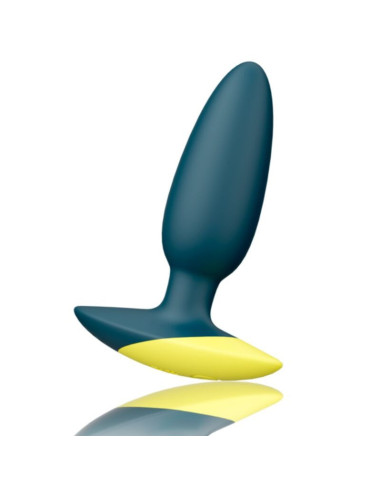 ROMP - BASS PLUG ANAL VIBRATOR 10 CM GREEN