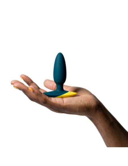 ROMP - BASS PLUG ANAL VIBRATOR 10 CM GREEN