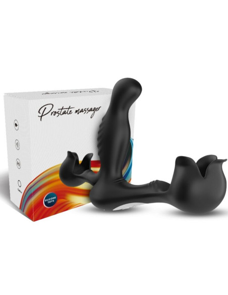 ARMONY - SURROUND VIBRATOR ANAL and STIMULATOR TESTICULOS REMOTE CONTROL BLACK