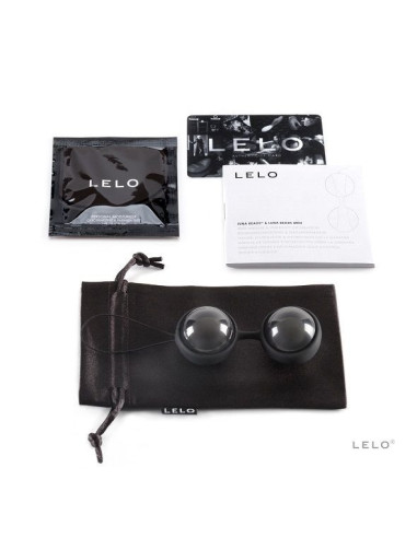 LELO - LUNA BEADS NOIR KEGEL KAMUOLIAI