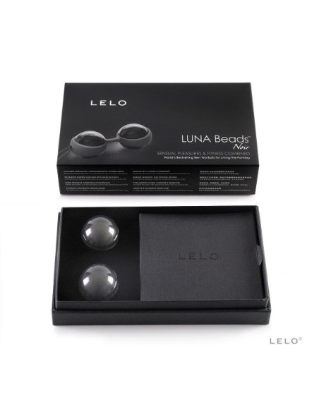 LELO - LUNA BEADS NOIR KEGEL KAMUOLIAI