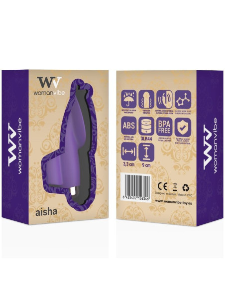 WOMANVIBE - AISHA SILICONE STIMULATOR FINGER