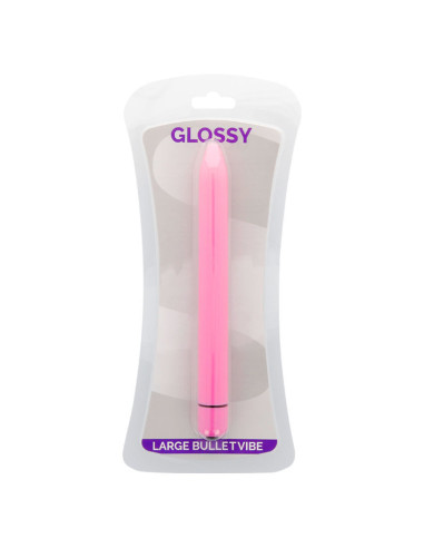 GLOSSY - SLIM VIBRATOR DEEP ROSE