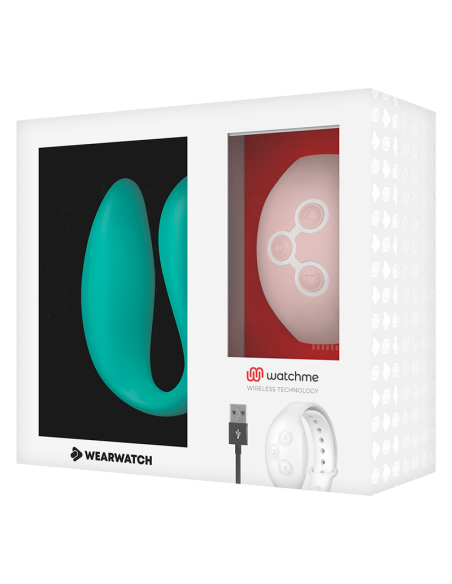 WEARWATCH - WATCHME DVIGUBOS TECHNOLOGIJOS VIBRATORIUS SU JŪROS VANDENIU - ROŽINIS