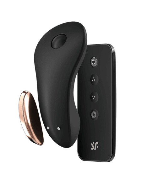SATISFYER - MAŽAS SLAPTAS KELNINIŲ VIBRATORIUS
