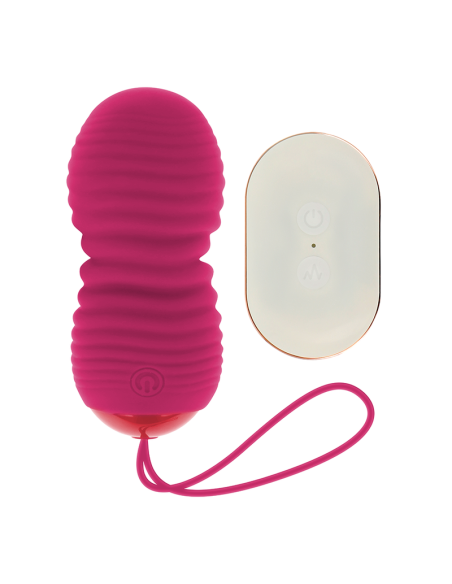 OHMAMA - REMOTE CONTROL EGG 7 MODES UP AND DOWN PINK