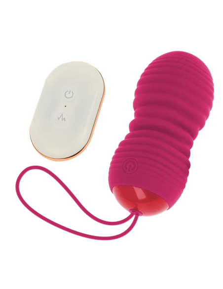 OHMAMA - REMOTE CONTROL EGG 7 MODES UP AND DOWN PINK