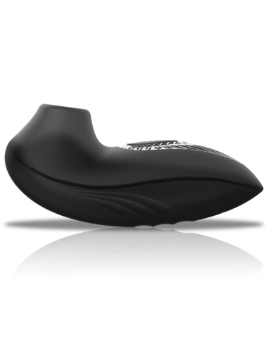 BLACKandSILVER - DRAKE DELUXE SUCKING VIBE RECHARGEABLE SILICONE BLACK