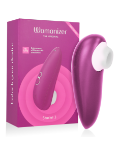 WOMANIZER - STARLET 3 klitorio stimuliatorius, violetinis