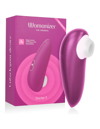 WOMANIZER - STARLET 3 CLITORAL STIMULATOR VIOLET