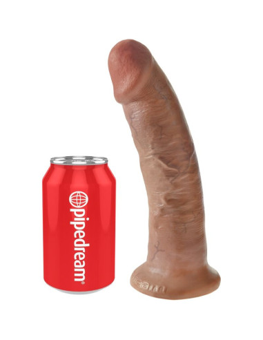 KING COCK - REALISTIŠKAS 21,7 CM KARAMELĖS SKONIO PENIS