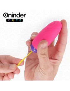 ONINDER CUTE - LOVE PLEASURE VIBRO-WAVE TAPPING SILICONE EGG - FREE WORLDWIDE APP