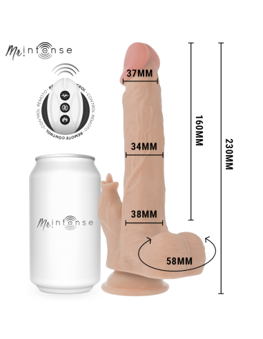 MR INTENSE - REDFORD REALISTINIS VARPOS NUOTOLINIO VALDYMO PULTELIS 23 CM - O - 3,5 CM