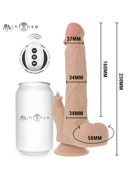 MR INTENSE - REDFORD REALISTIC PENIS REMOTE CONTROL 23 CM -O- 3.5 CM