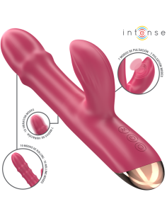 INTENSE - CHLOE MULTIFUNCTION VIBRATOR 3 IN 1 RED 2