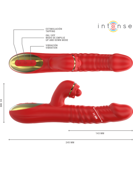 INTENSE - THALIA VIBRACIJA, TRAUKA ir BALSAVIMAS RAUDONA