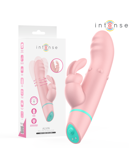 INTENSE - ALVIN RABBIT STIMULATOR ir ROLLING VIBRATOR OSCILLATING