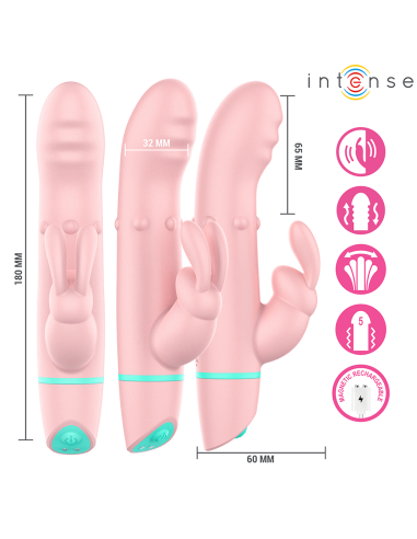 INTENSE - ALVIN RABBIT STIMULATOR ir ROLLING VIBRATOR OSCILLATING