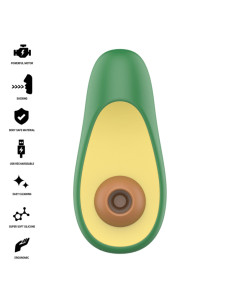 INTENSE - WAKI AVOCADO CLITORAL SUCTION STIMULATOR 2
