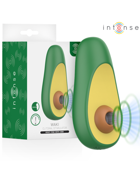 INTENSE - WAKI AVOCADO CLITORAL SUCTION STIMULATOR