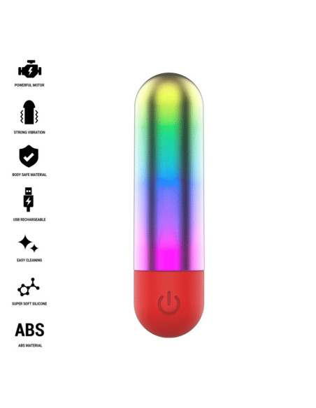 INTENSE - DEBBIE RAINBOW CLITORIS VIBRATING BULLET