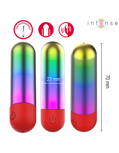 INTENSE - DEBBIE RAINBOW CLITORIS VIBRATING BULLET