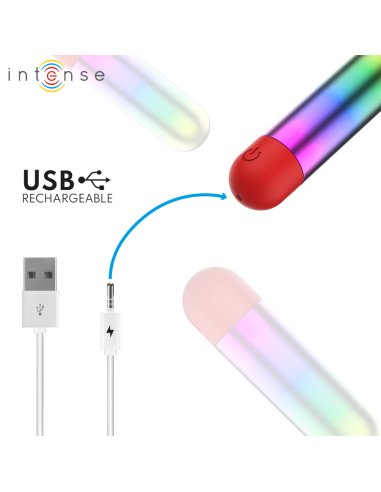 INTENSE - DEBBIE RAINBOW CLITORIS VIBRATING BULLET