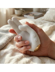INTENSE - JIMMY HAND-SHAPED MULTIFUNCTION STIMULATOR WITH VIBRATION AND HEAT 2