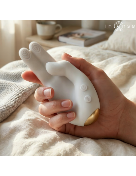INTENSE - JIMMY HAND-SHAPED MULTIFUNCTION STIMULATOR WITH VIBRATION AND HEAT
