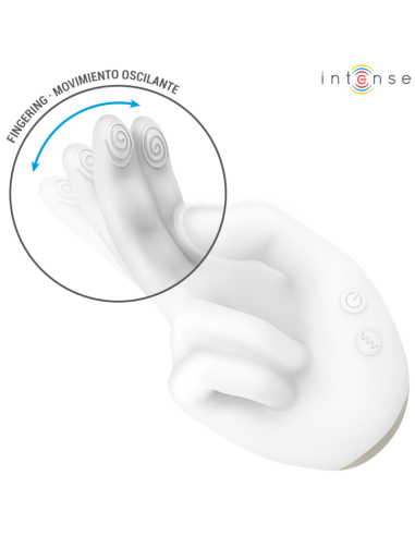 INTENSE - JIMMY HAND-SHAPED MULTIFUNCTION STIMULATOR WITH VIBRATION AND HEAT