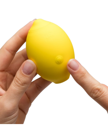 ROMP - LEMON CRUSH PLEASURE AIR CLITORAL STIMULATOR YELLOW