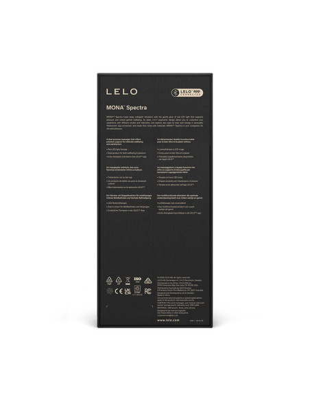 LELO - MONA SPECTRA RED LIGHT INTIMATE MASSAGER RECHARGEABLE APP-CONTROLLED