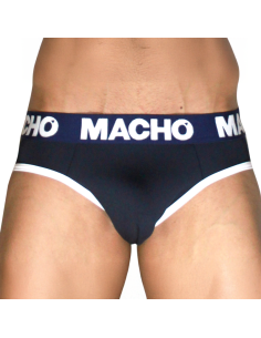 MACHO - MCH008 NAVY BLUE CLASSIC SLIP M 2