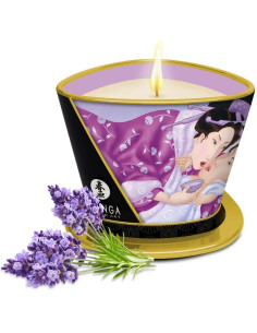 SHUNGA - MASSAGE CANDLE LAVANDER 170 ML