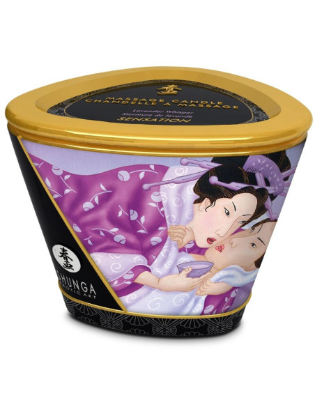 SHUNGA - MASSAGE CANDLE LAVANDER 170 ML