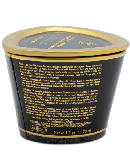 SHUNGA - MASSAGE CANDLE LAVANDER 170 ML