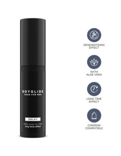 INTIMATELINE PURŠKALAS BOYGLIDE DELAY, ATIDĖLINANTIS POJŪTĮ, 20 ML 2